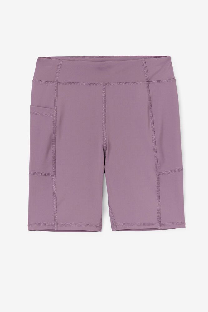 Fila Shorts Womens Purple Tiana Bike - Ireland 62817-KDNY